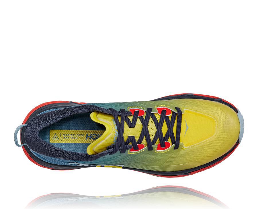 Hoka One One Mafate Speed 3 Trailskor Herr - Blå - HTDGE-9574